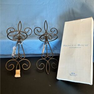 Princess House Decorative Black Wall Shelves